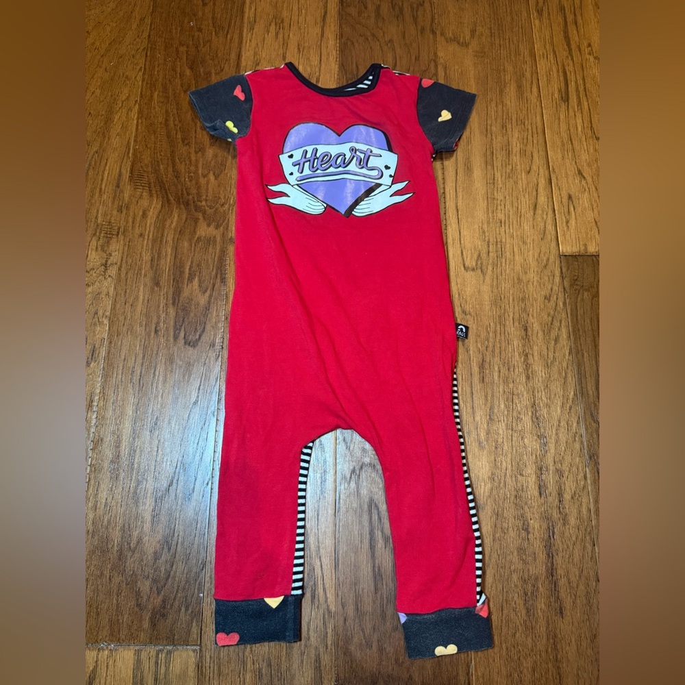 Rags to Raches Red Heart One Piece